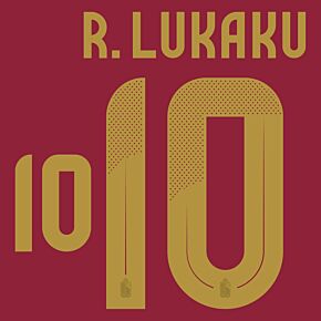 R. Lukaku 10 (Official Printing) - 24-25 Belgium Home