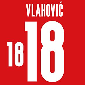 Vlahović 18 (Official Printing) - 21-22 Serbia Home