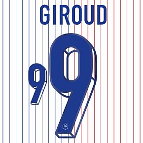 Giroud 9 (Official Printing) - 24-25 France Away