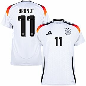 24-25 Germany Home Shirt + Brandt 11 (Official Printing)