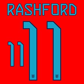Rashford 11 (Official Printing) - 22-23 England Away