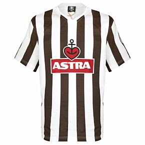 St Pauli Traditional Astra Retro Shirt - Brown/White