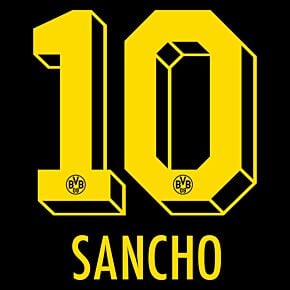 Sancho 10 (Official Printing) - 23-24 Borussia Dortmund Away