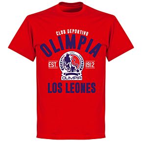 CD Olimpia Established T-shirt - Red