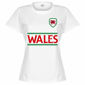Cymru Team Women's T-shirt - White