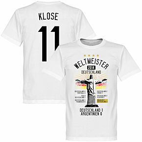 Germany Road To Victory Klose Tee - White