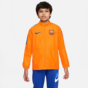 21-22 Barcelona All-Weather GX Jacket - Orange - Kids