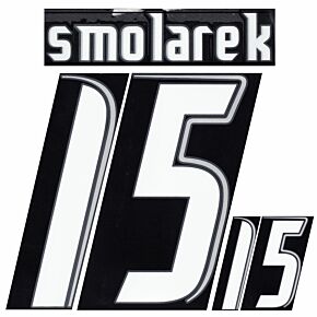 Smolarek 15 - 06-07 Poland Away Official Name & Number