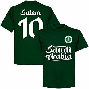 Saudi Arabia Salem 10 Team T-shirt - Bottle Green