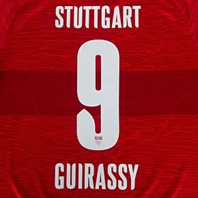 Guirassy 9 (Official Printing) - 23-24 VFB Stuttgart Away/3rd
