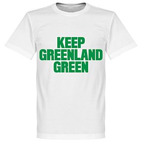 Keep Greenland Green Tee - White
