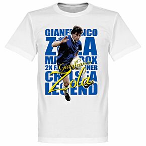 Gianfranco Zola Legend Tee - White