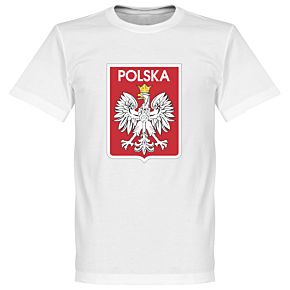 Poland Team Crest Tee - White