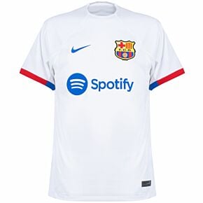 23-24 Barcelona Away Shirt - Kids