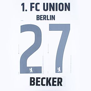 Becker 27 (Official Printing) - 22-23 Union Berlin Away