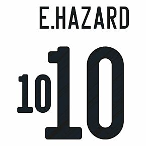 E.Hazard 10 (Official Printing) - 20-21 Belgium Away