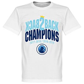 City Back to Back Champions Tee - White
