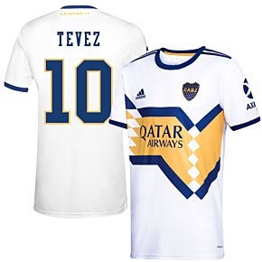 20-21 Boca Juniors Away Shirt+ Tevez 10 (Fan Style)