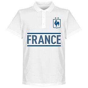 France Team Polo Shirt - White