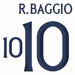 R.Baggio 10 (Offictheial Printing) - 23-24 Italy Away