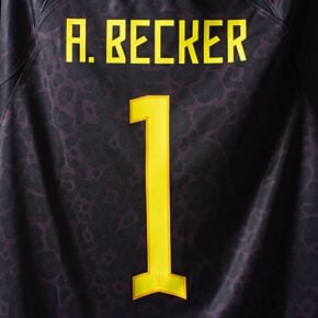 A.Becker 1 (Official Printing) - 22-23 Brazil GK (Yellow)