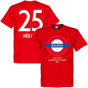 Bayern Underground Tee + Müller 25 - Red
