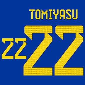 Tomiyasu 22 (Official Printing) - 22-23 Japan Home