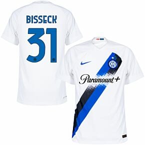 23-24 Inter Milan Dri-Fit ADV Match Away Shirt + Bisseck 31 (Official Printing)