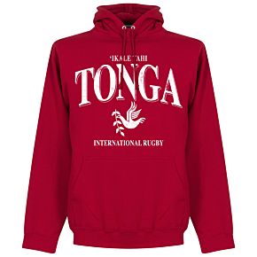 Tonga Rugby Hoodie - Red