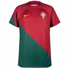 22-23 Portugal Home Shirt - Kids