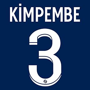 Kimpembe 3 (Ligue 1) - 22-23 PSG Home