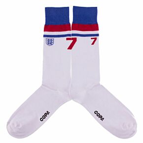 England 1980 Retro Socks (Size UK 7-11 / EU 40-46)
