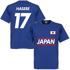 Japan Hasebe 17 Team Tee - Royal