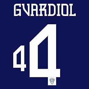 Gvardiol 4 (Official Printing) - 22-23 Croatia Away