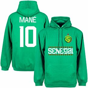 Senegal Team Mané 10 Hoodie - Green