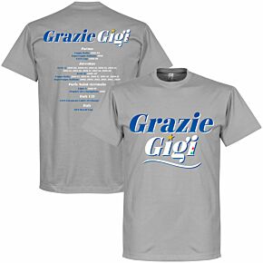 Grazie Gigi Honours T-shirt - Grey Marl