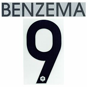 Benzema 9 (Official Printing) - 14-15 France Away