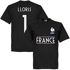 France Lloris 1 Team Tee - Black