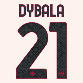 Dybala 21 (Official Printing) - 23-24 AS Roma Away