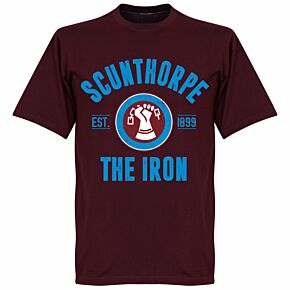 Scunthorpe Established T-Shirt - Maroon