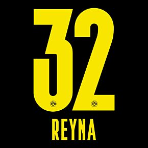 Reyna 32 (Official Printing) - 20-21 Borussia Dortmund Away