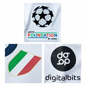 UCL - Foundation - Scudetto  - Digitalbits Sponsor Patch Set - 21-22 Inter Milan Away