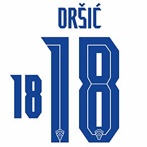 Oršić 18 (Official Printing) - 20-21 Croatia Home