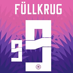 Füllkrug 9 (Official Printing) - 24-25 Germany Away
