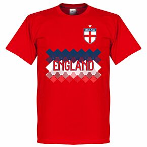 England Team Tee - Red