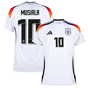 24-25 Germany Home Shirt + Musiala 10 (Official Printing)