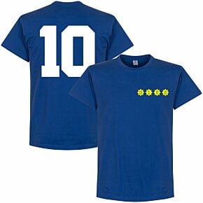 Boca D10S Stars No.10 T-shirt - Royal