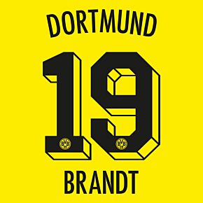 Brandt 19 (Official Printing) - 22-23 Borussia Dortmund Home