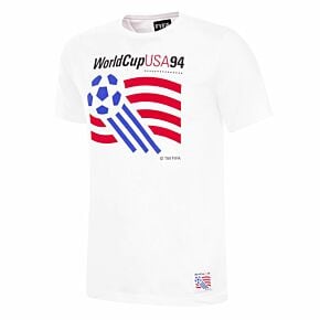 COPA FIFA Classics USA 1994 World Cup Emblem T-Shirt - White