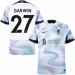 22-23 Liverpool Away Shirt + Darwin 27 (Premier League)